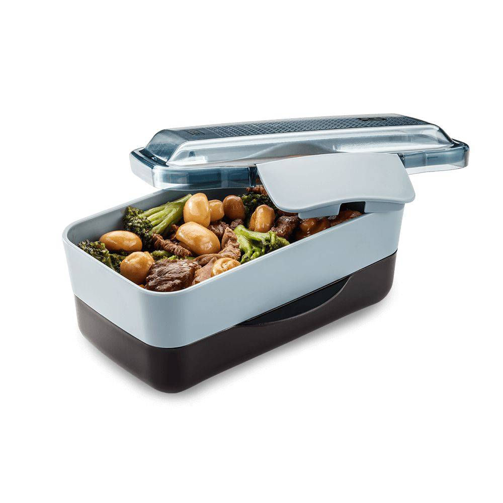 KIT ELECTROLUX LUNCH BOX E GARRAFA TÉRMICA SENSE TO GO 1L PRETO