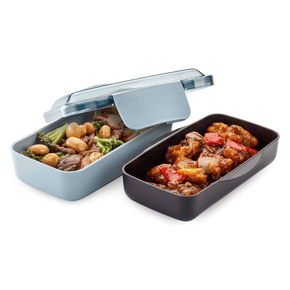 KIT ELECTROLUX LUNCH BOX E GARRAFA TÉRMICA SENSE TO GO 1L PRETO