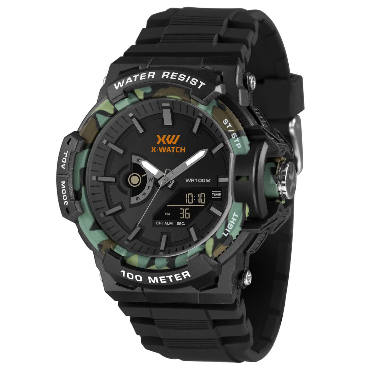 Relógio X-Watch Masculino Ref:Xmppa346 P1px Esportivo Anadigi