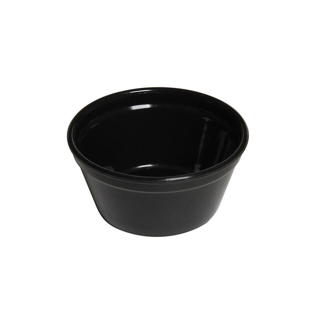 Ramequim Cheff 150ml Preto Em Policarbonato Linha Profissional Cook Vem