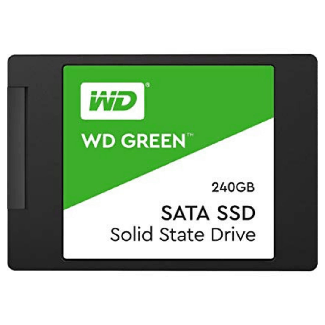 HD SSD 240GB WD GRENN 2.5 SATA III 6GB/S - WDS240G2G0A Verde