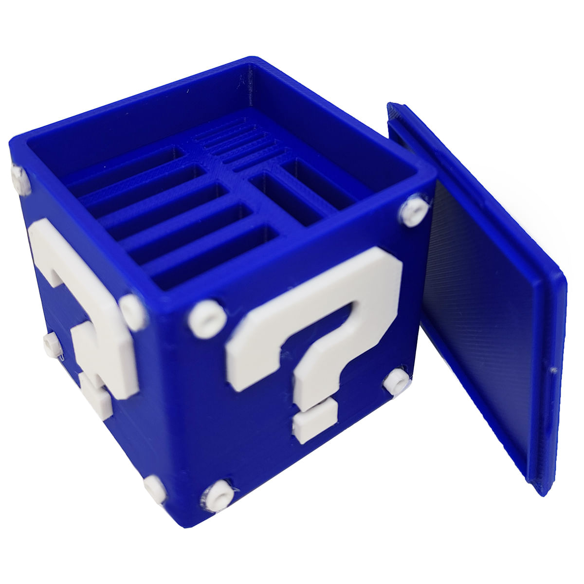 Cubo Interrogação Mario Porta Cartão de Memória e Game Card Case Compatível para Nintendo Switch