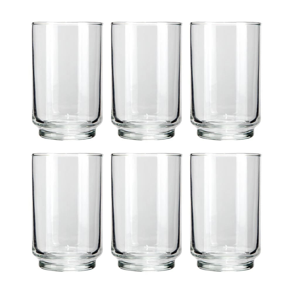 Jogo de Copos Cristar Long Drink Alegro 348ml 6 Peças