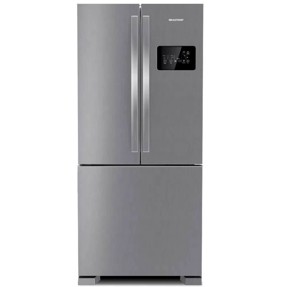 Geladeira Brastemp BRO85AK Frost Free French Door A+++ 554L Inox 220V BRO85AKBNA