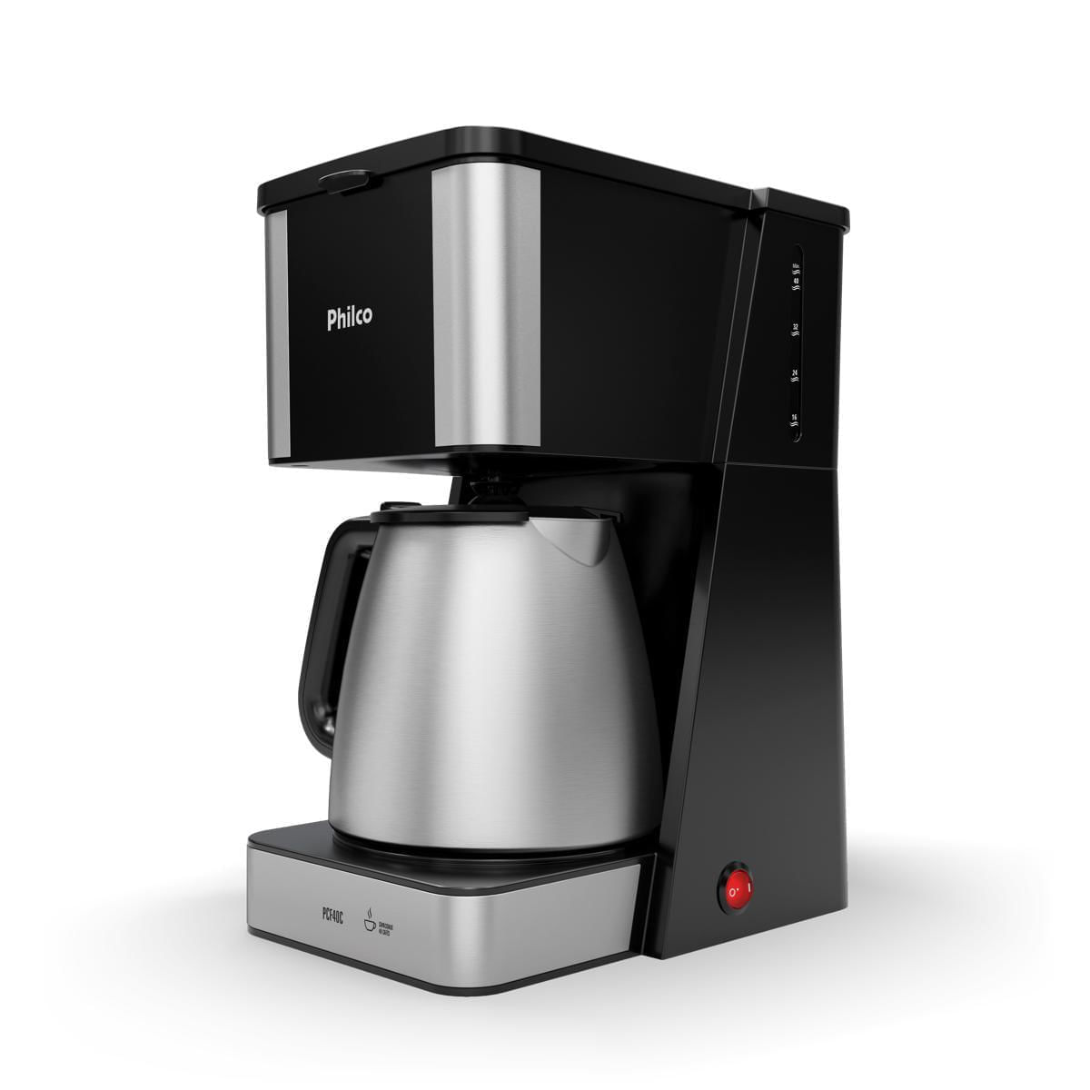 Cafeteira Philco PCF40C Inox 40 Cafezinhos 1,6L 950W 127V