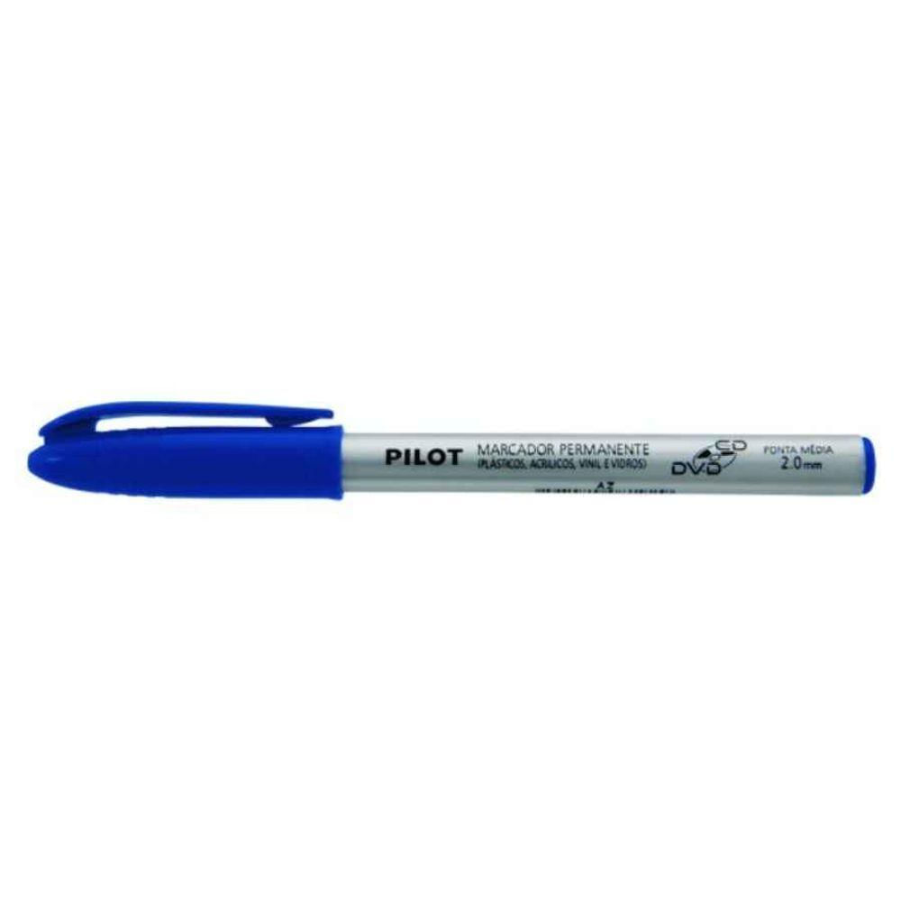 Caneta P/ Cd/dvd 2.0mm Azul Pilot