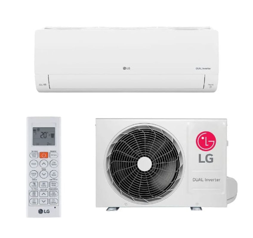 Ar Condicionado Hi Wall LG Dual Inverter Voice 24.000 Btus Frio 220v R-32