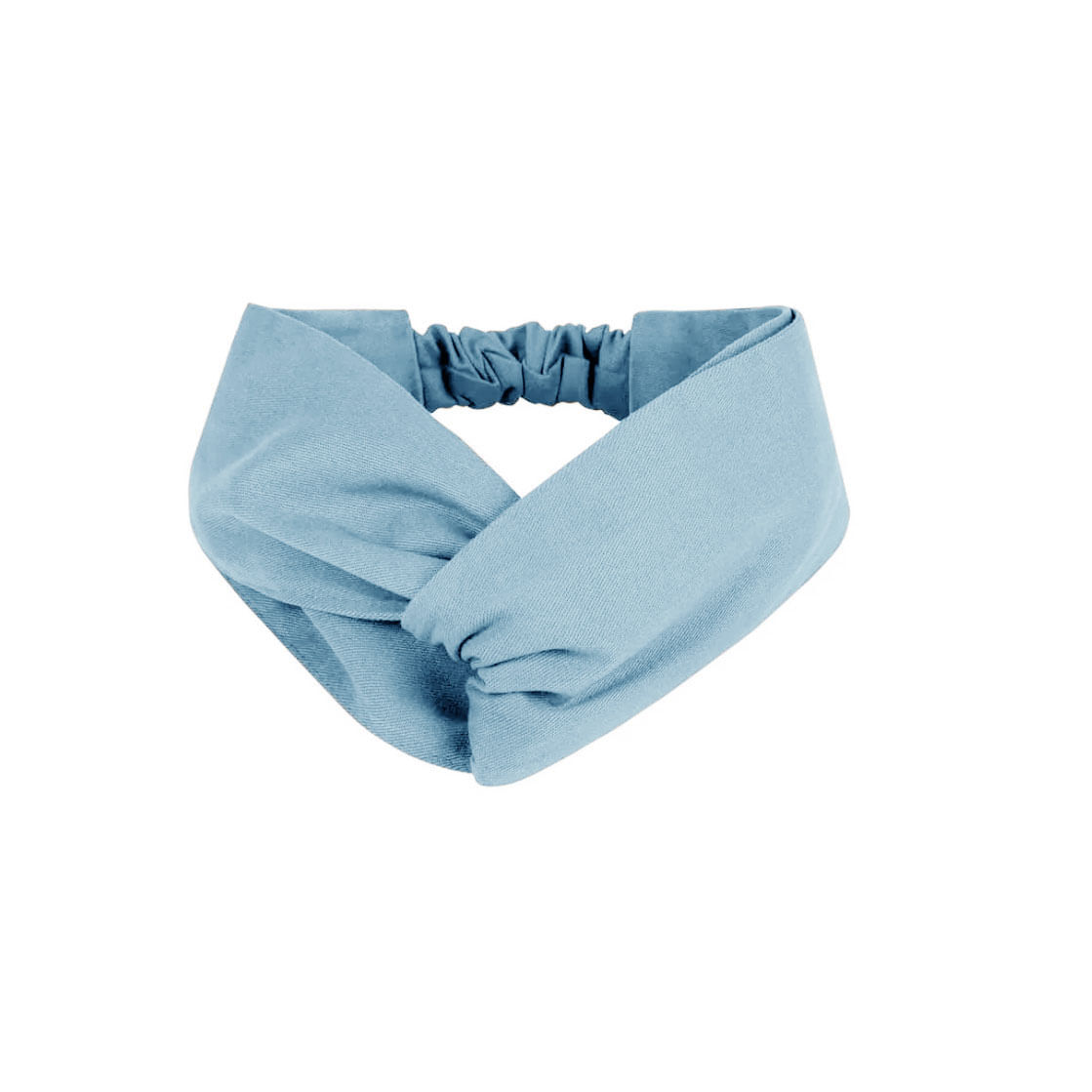 Faixa de Cabelo Bandana Azul Claro Chef Cozinha Restaurante