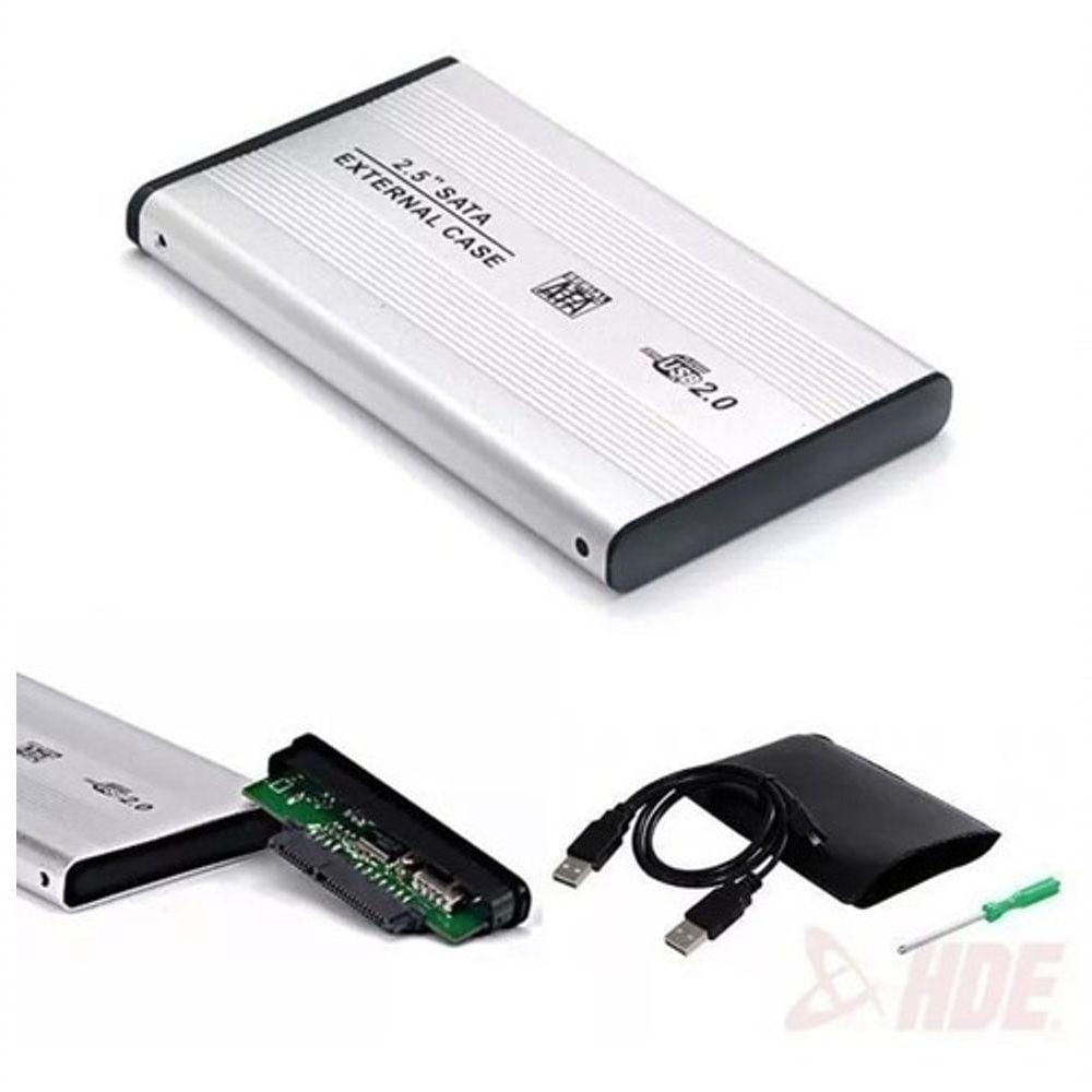 Kit 20 Case 2.5 Externa Hd Sata Notebook Pc Xbox Usb 2.0