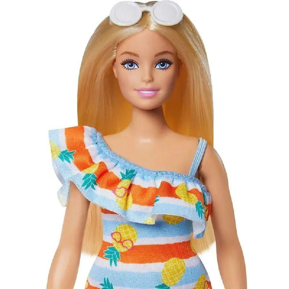 Barbie Loves The Ocean Vestido Listrado - Mattel