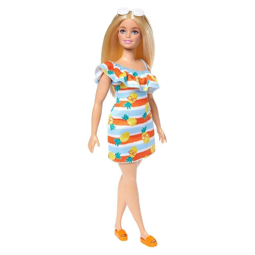 Barbie Loves The Ocean Vestido Listrado - Mattel