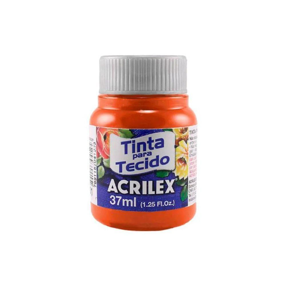 Tinta Para Tecido Fosca 37ml Acrilex Siena Natural