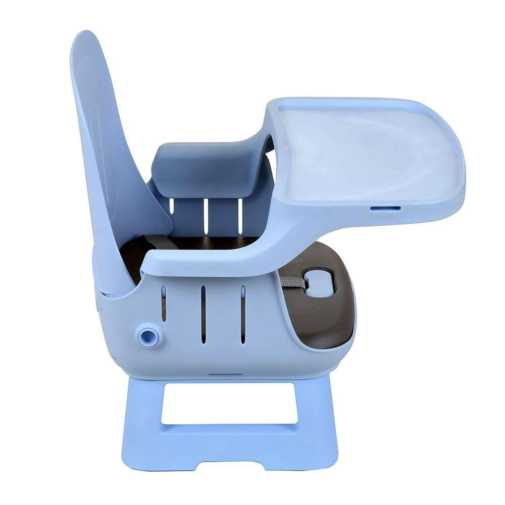 Cadeira Portátil De Alimentação Burigotto Kiwi De 6 Meses Até 15 Kg Baby Blue Azul