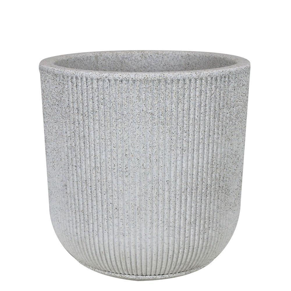 Vaso Sp27 45 X 45 Cm Cor 52 - Branco Artstone