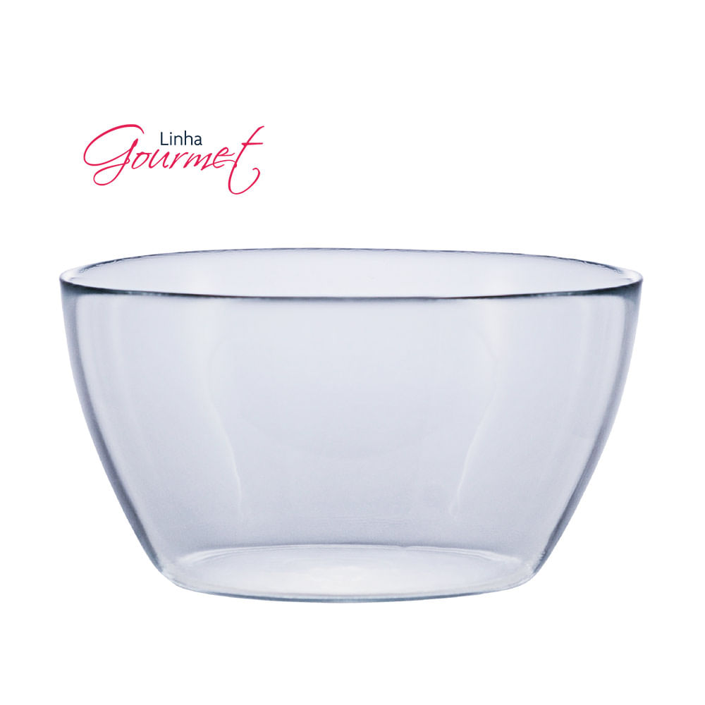 Conjunto de Bowls de Vidro Ruvolo Tropical Gourmet 3 Peças