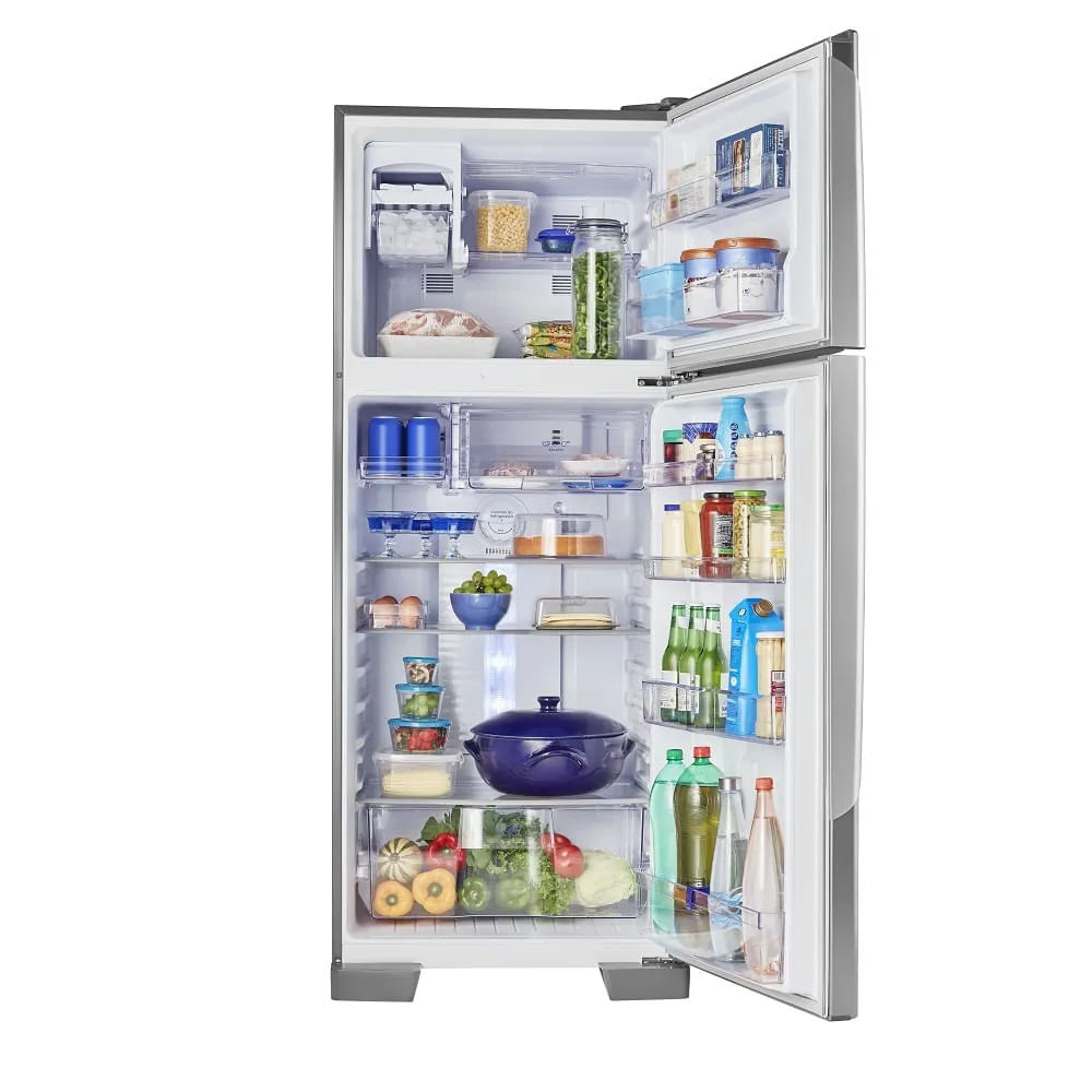 Refrigerador Panasonic Frost Free  435 Litros Aço Escovado BT50 - 127 Volts 127 Volts