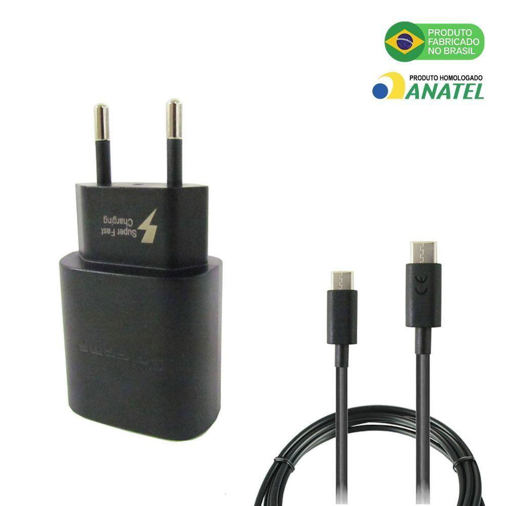 Kit Carregador Salcomp Ultra Rapido 25w Usb-c X Usb-c