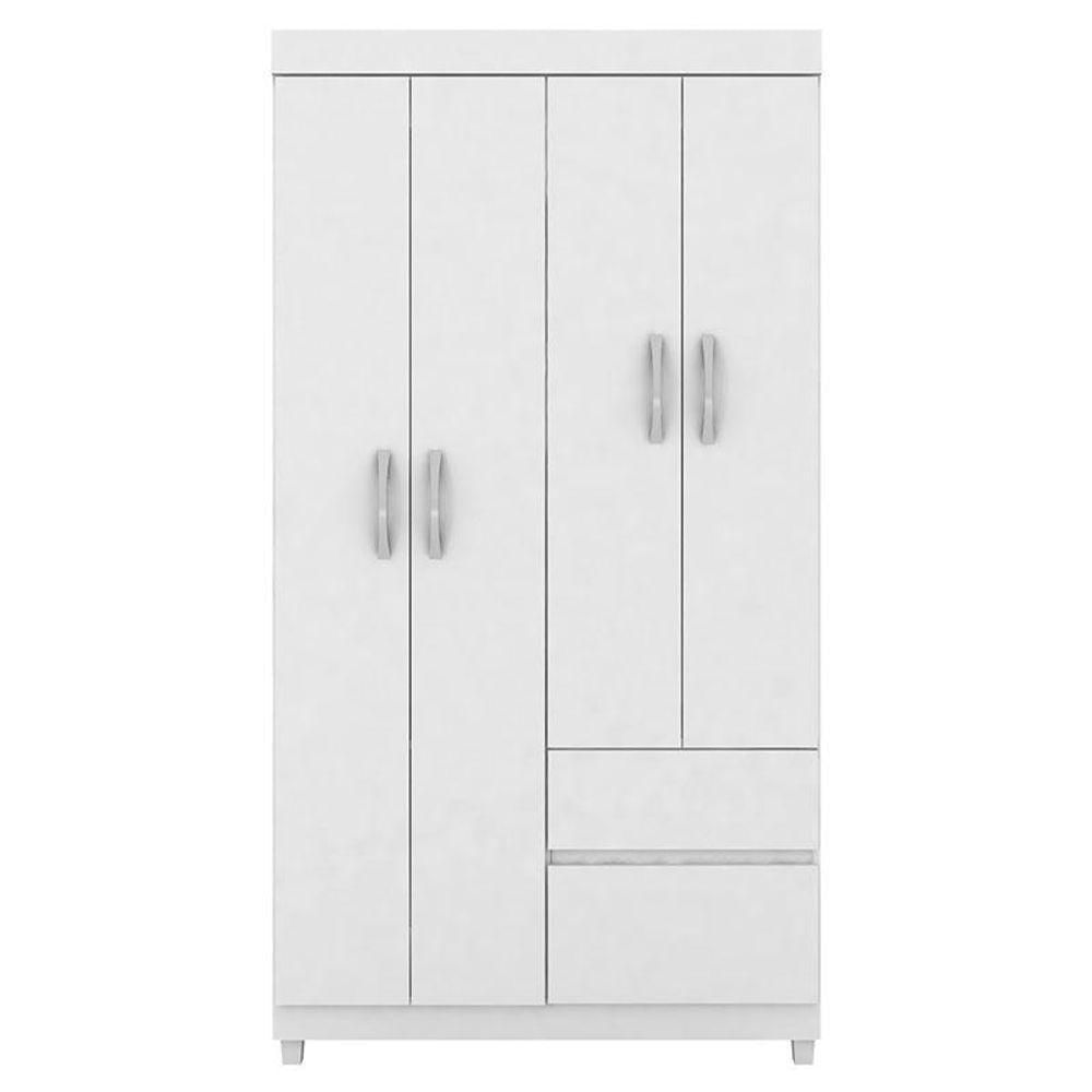 Guarda Roupa Infantil Lotus Branco Flex - Demóbile