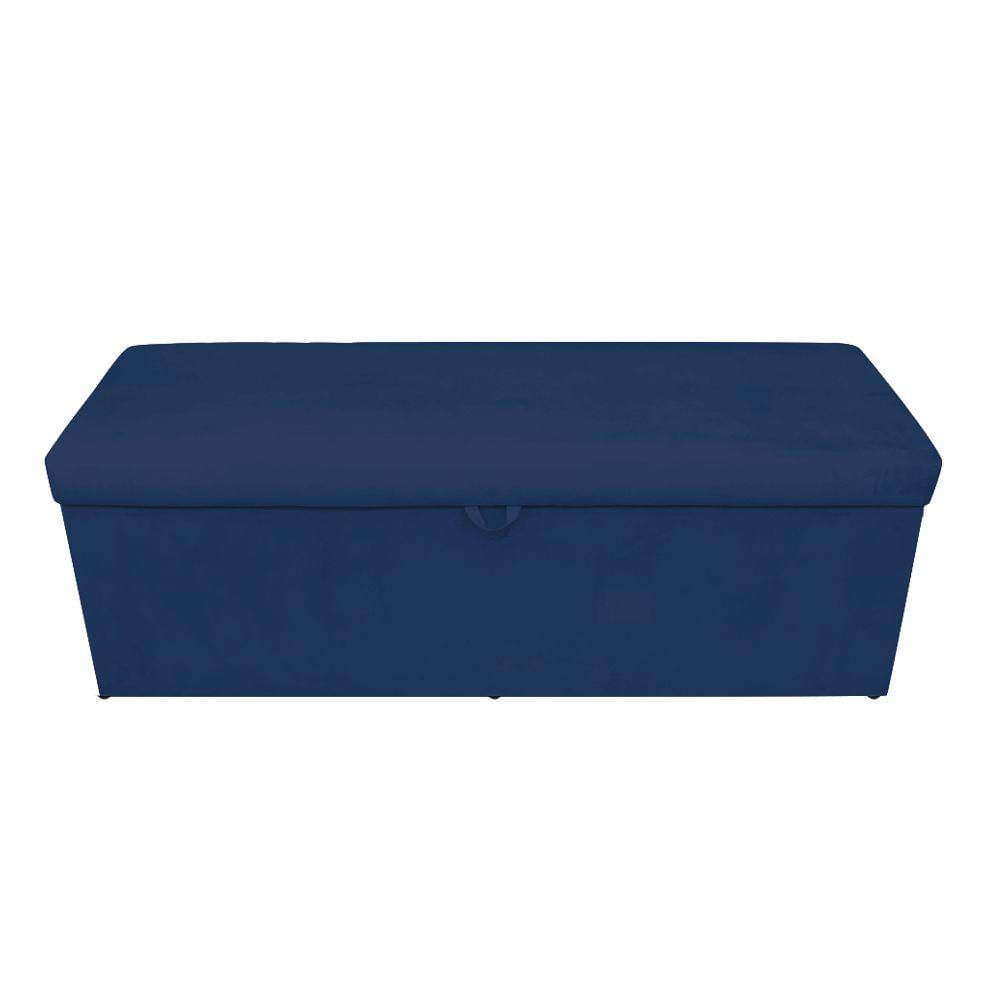 Calçadeira Clean 140 Cm Suede D´rossi Azul Marinho