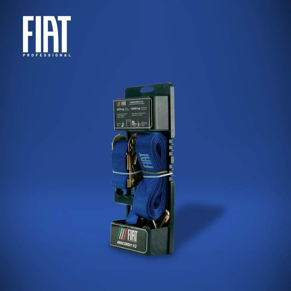 Cinta com Catraca FIAT ANACONDI 1 1/2 - Larg. 1 1/2x Comp. 5M/ C. Trabalho 333 KG/ C. Máxima 1000 KG