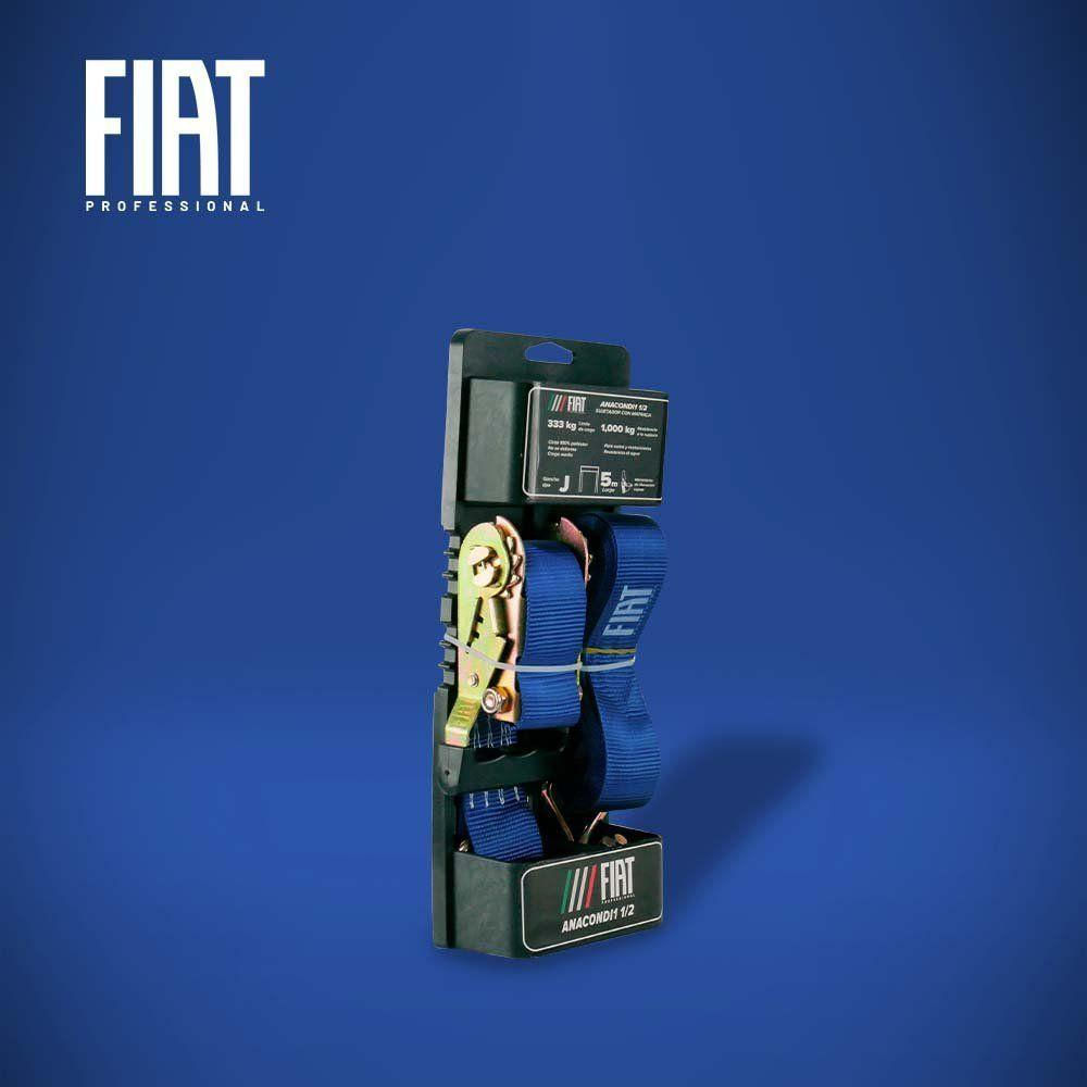 Cinta com Catraca FIAT ANACONDI 1 1/2 - Larg. 1 1/2x Comp. 5M/ C. Trabalho 333 KG/ C. Máxima 1000 KG