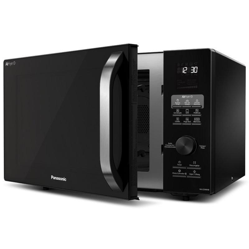 Micro-ondas Panasonic Air Fryer 30L Preto 110V NN-CD89NBRUN