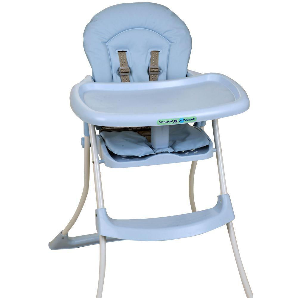 Cadeira De Alimentação Burigotto Bon Appetit Xl 6 Meses Até 15 Kg Baby Blue Azul