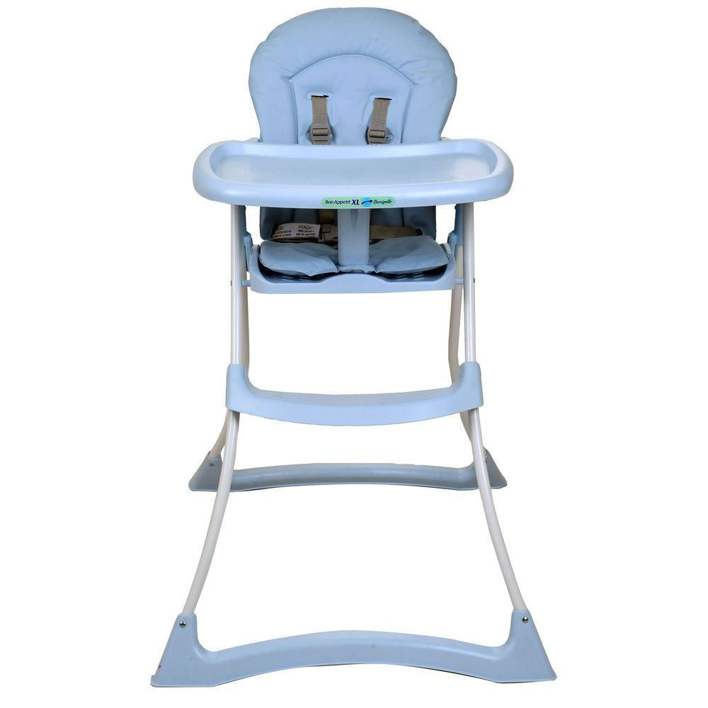 Cadeira De Alimentação Burigotto Bon Appetit Xl 6 Meses Até 15 Kg Baby Blue Azul