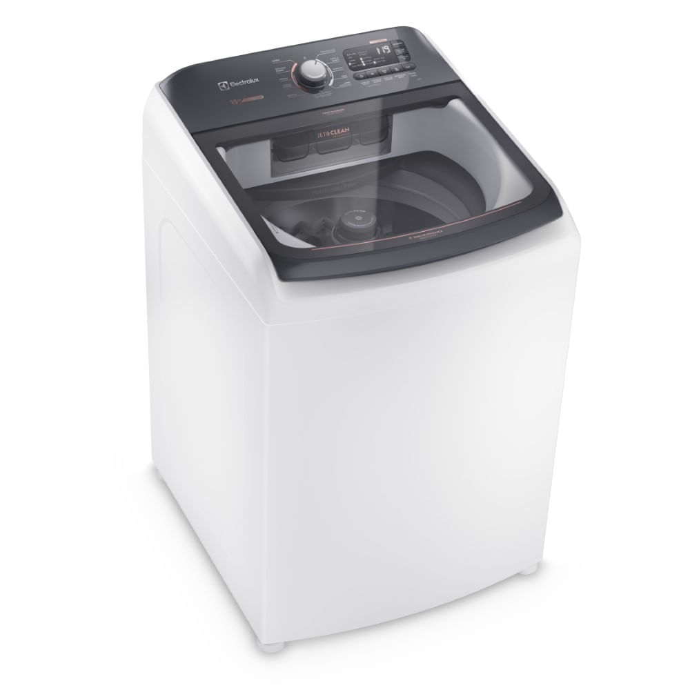 Máquina de Lavar 15kg Electrolux Premium Care com Cesto Inox. Jet&Clean e Time Control (LEC15) 127V