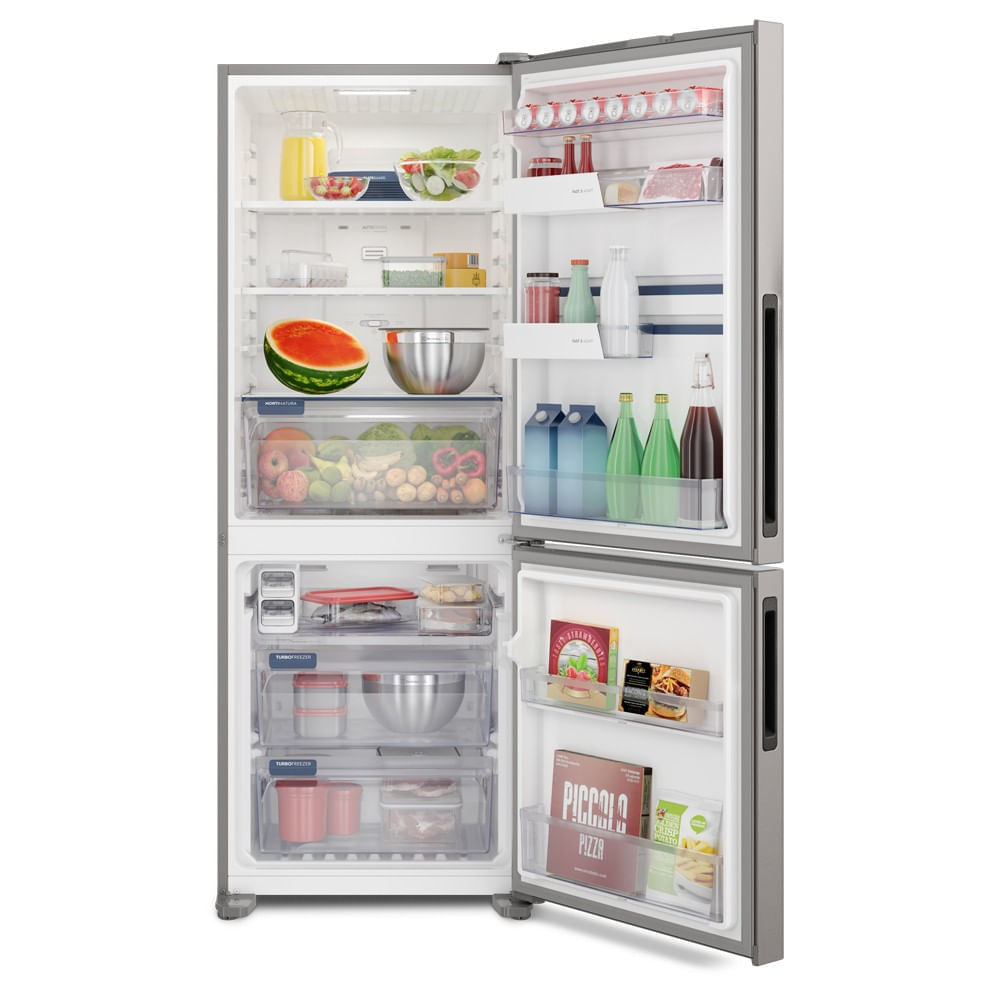 Geladeira Electrolux Frost Free Inverter 490L com AutoSense Inverse Black Inox Look (IB7B) 127V