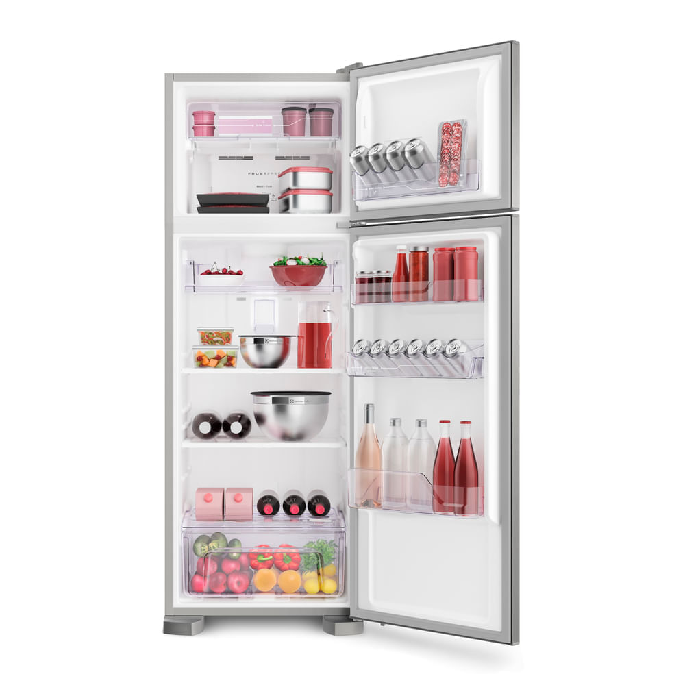 Geladeira Electrolux Frost Free 310L Duplex Cor Inox (TF39S) 220V