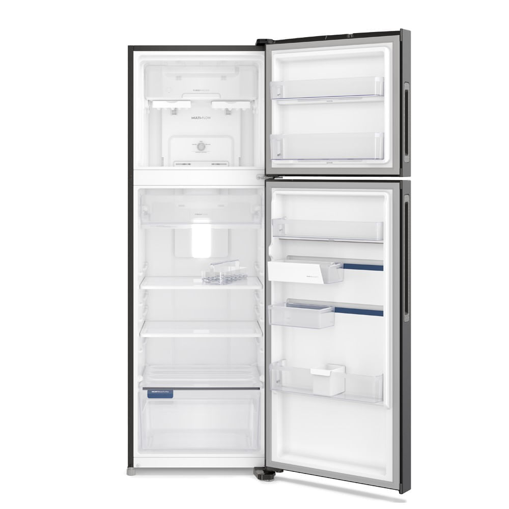 Geladeira Electrolux Frost Free Inverter 390L Efficient AutoSense Duplex Black Inox Look (IF43B) 127V