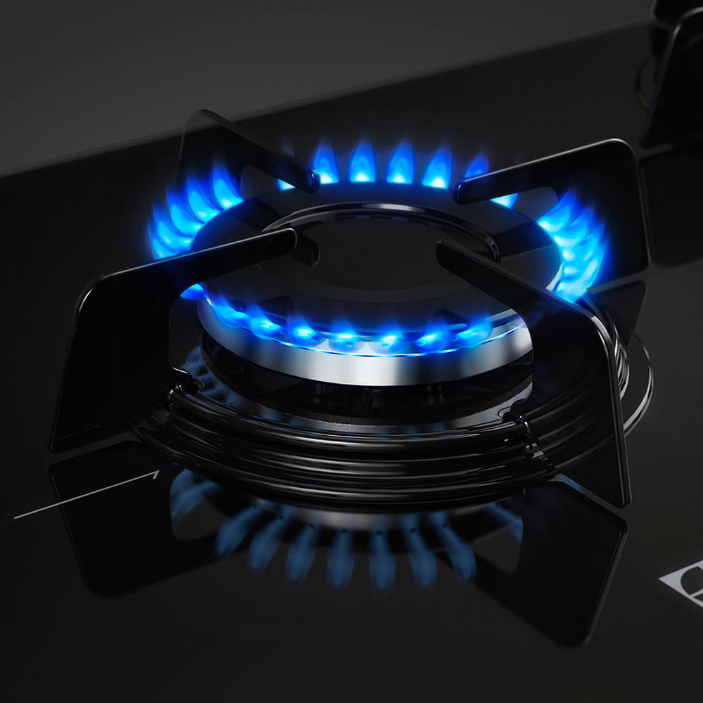 Cooktop 5 Bocas Electrolux a Gás com Acendimento Automático (KE5GP) Bivolt