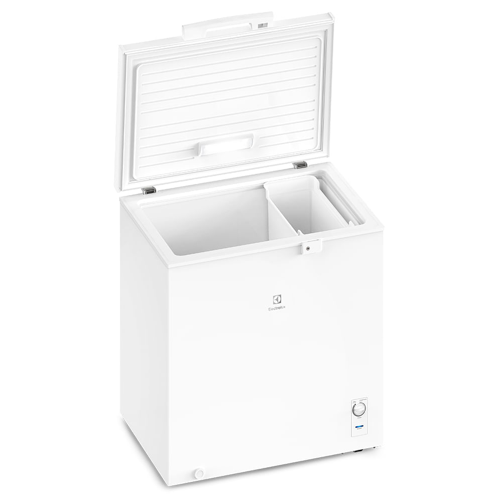 Freezer Horizontal Electrolux Cycle Defrost 199L com função Turbo Freezer Uma Porta (HE200) 127V