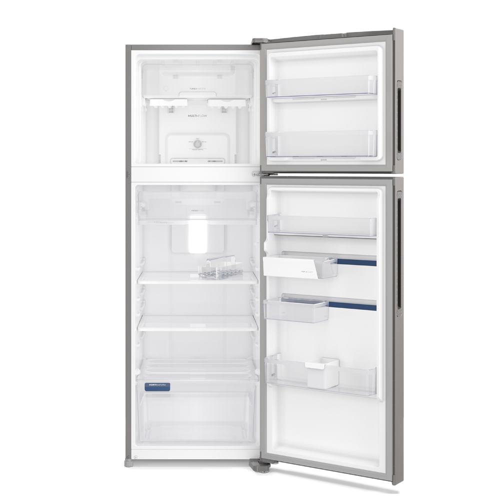 Geladeira Electrolux Frost Free Inverter 390L Efficient AutoSense Duplex Inox Look (IF43S) 127V