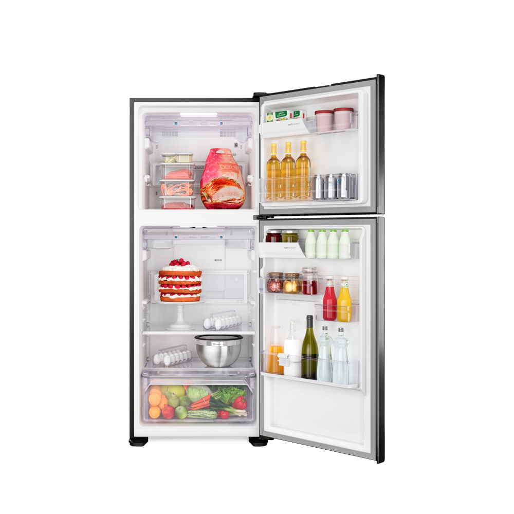 Geladeira Electrolux Frost Free Inverter 431L AutoSense Duplex Cor Black Inox Look (IF55B) 127V
