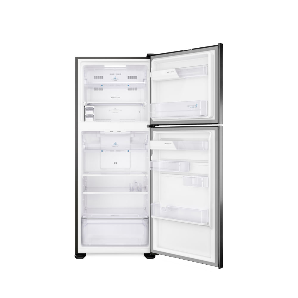 Geladeira Electrolux Frost Free Inverter 431L AutoSense Duplex Cor Black Inox Look (IF55B) 127V