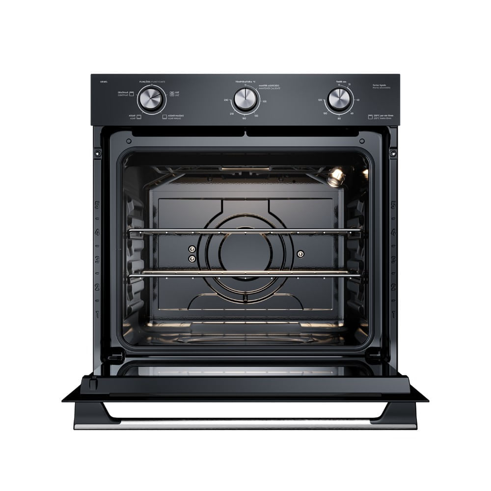 Forno de Embutir Elétrico Electrolux 80L Efficient com PerfectCook (OE8EL) 220V