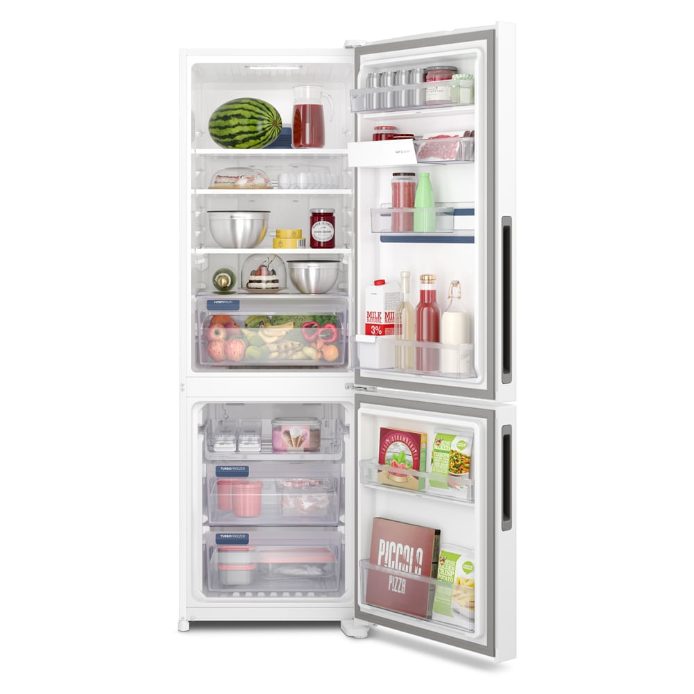 Geladeira Electrolux Frost Free 400L Efficient AutoSense Inverse Branca (DB44) 220V