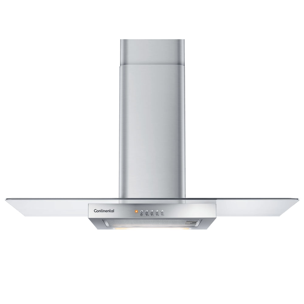 Coifa de parede Continental 90cm Inox com Vidro (CC9VX)