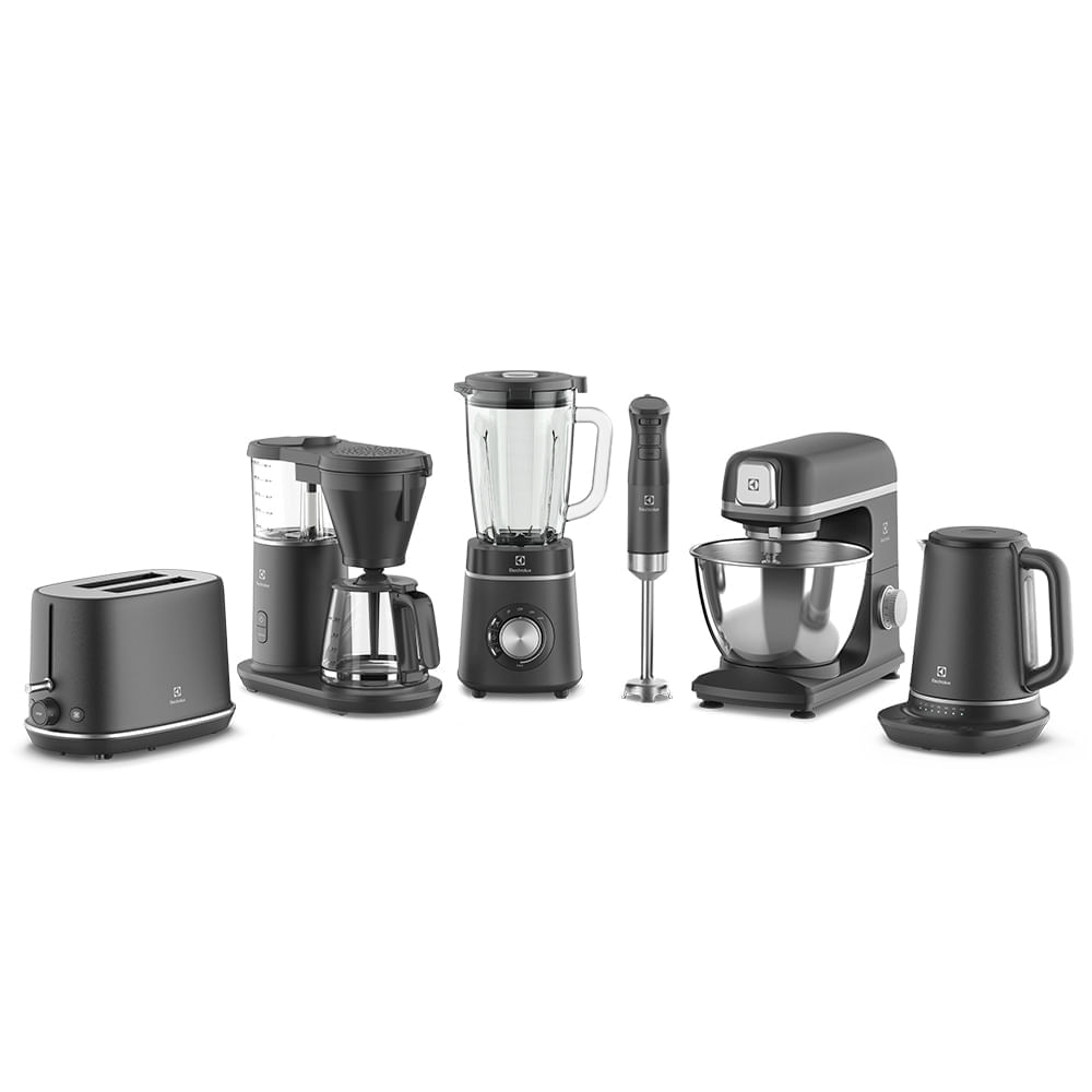Chaleira Elétrica Electrolux 1,7L Inox Preta Expert com Tecnologia PerfectSense (EKP70) 127V