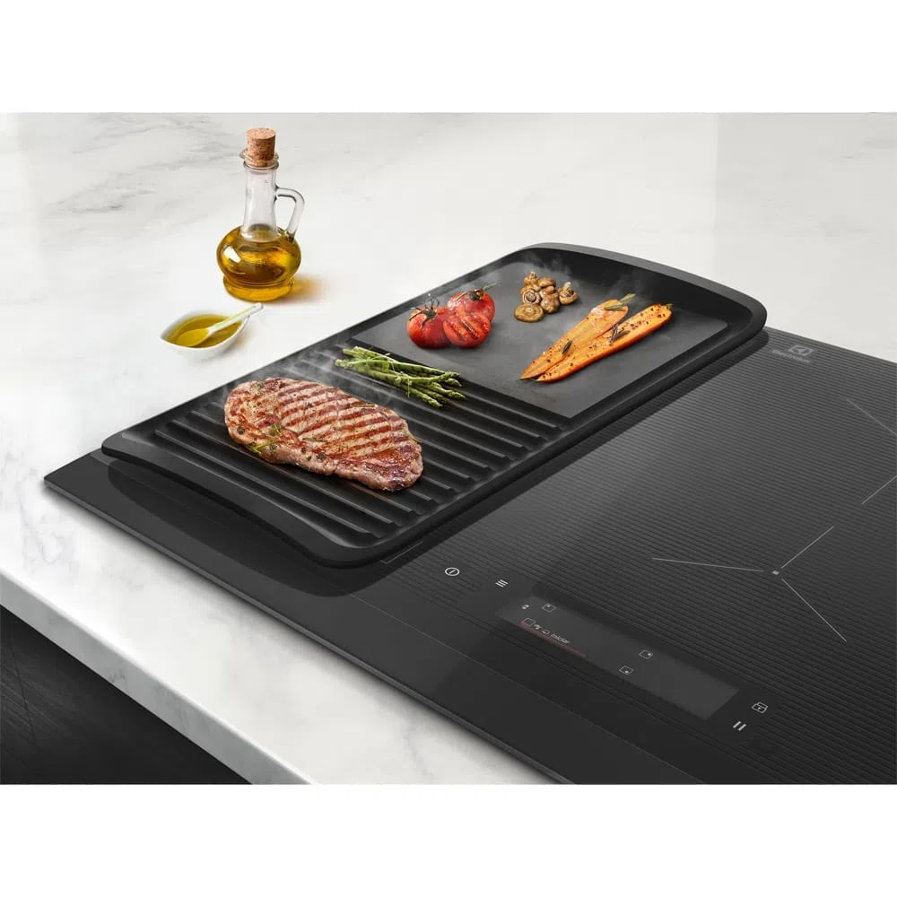 Cooktop 4 Bocas de Indução Electrolux Expert com Sense Fry e Timer (IE6SF) 220V