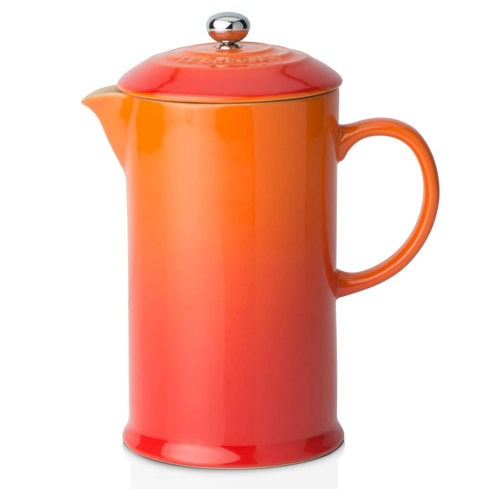 PRENSA LE CREUSET FRANCESA PARA CAFÉ EM CERÂMICA LARANJA 91028200090000