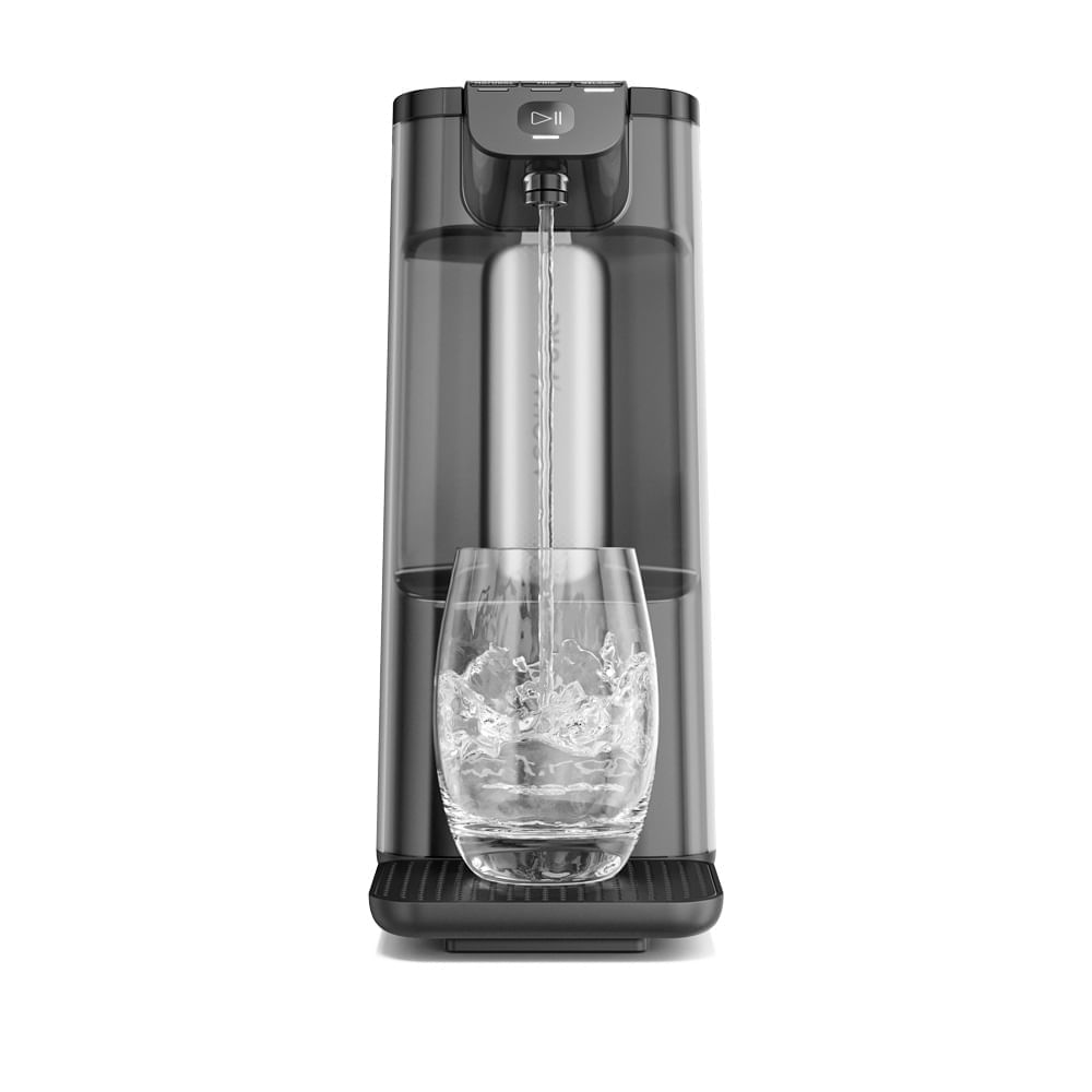 Purificador Electrolux Pure 4x Água Gelada, Fria e Natural com Painel Touch Cinza (PE12G) Bivolt