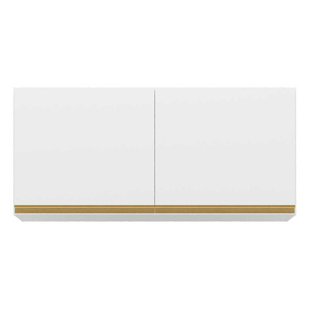 Armário de Cozinha Multimóveis Veneza GB 120 cm 2 Portas FG3682 Branco