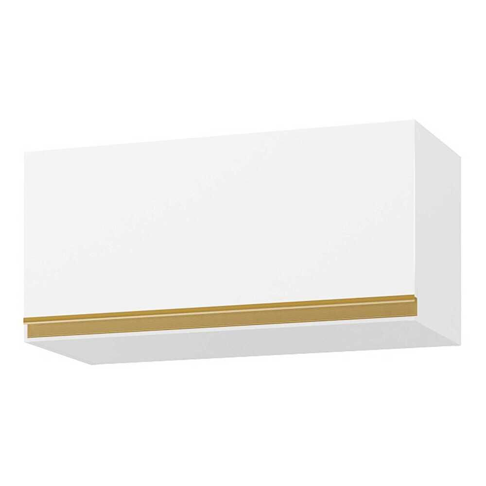 Armário Aéreo Cozinha 70 cm 1 Porta Basculante Veneza GW Multimóveis Branco