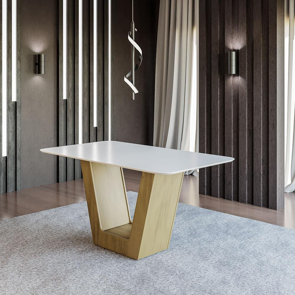 Mesa de Jantar 160cm Multimóveis CR50045