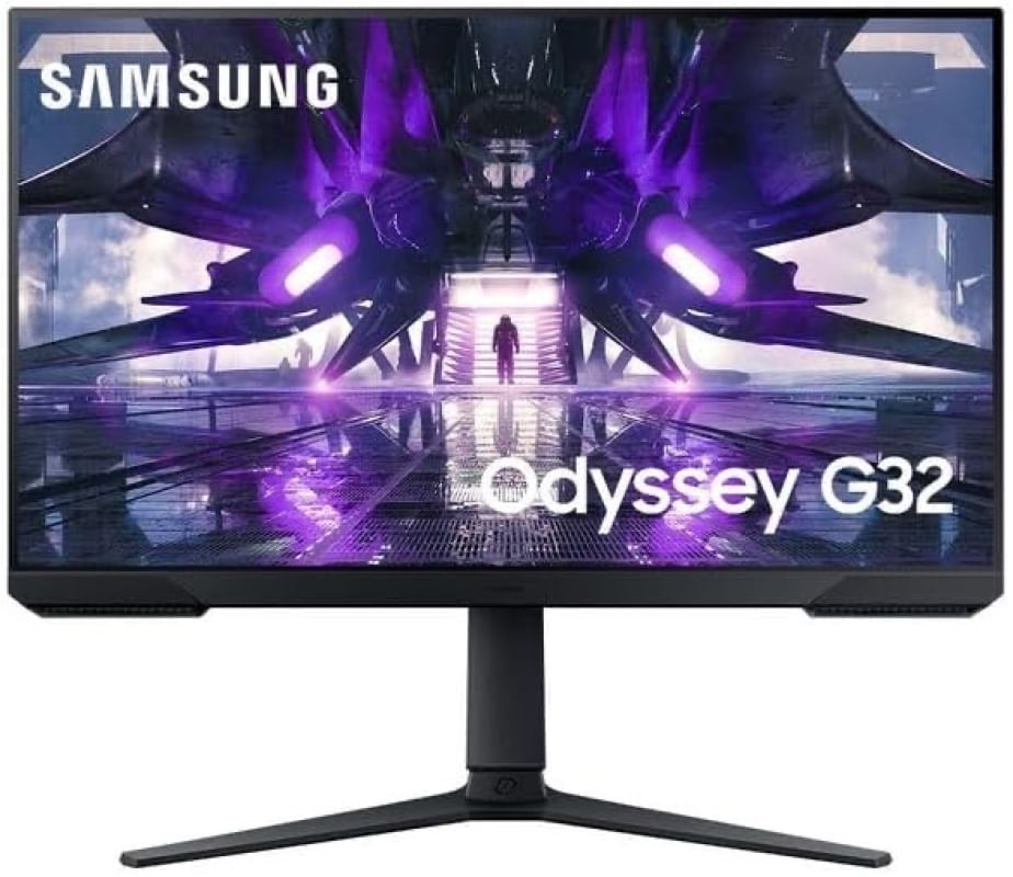 Monitor Gamer Samsung Odyssey G32, 27", FHD, Tela Plana, 165Hz, 1Ms, HDMI, FreeSync Premium, Game Mode