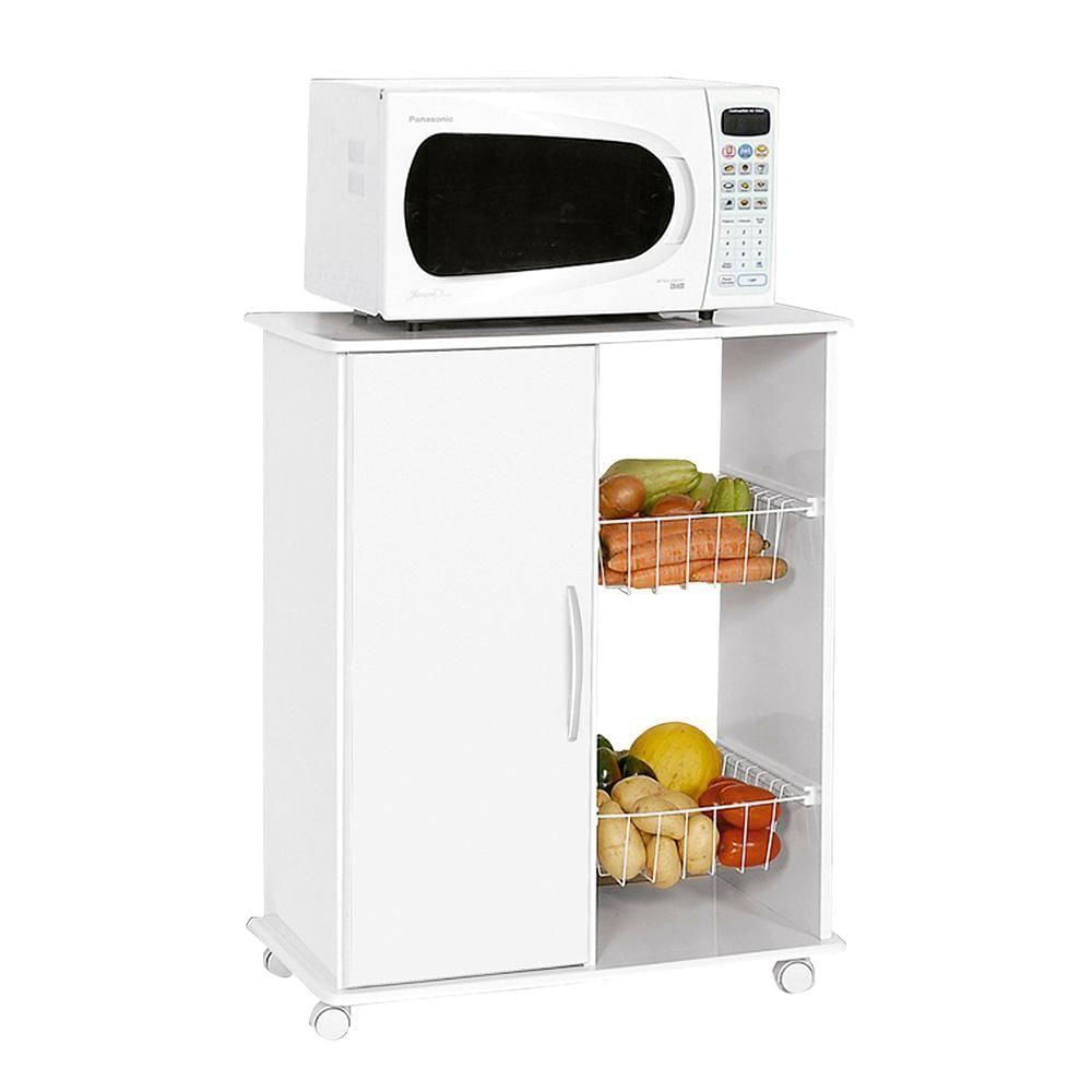 Fruteira De Cozinha 1 Porta Branco Luxo Ianá Primus