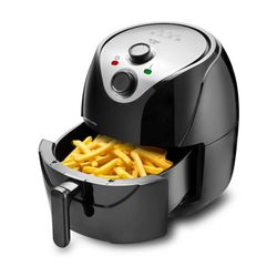 Fritadeira elétrica Air Fryer 6,5L C/ Grade, Timer 60Min, Temp. 200°C - 1800w-220v - Preto Multilaser - CE126